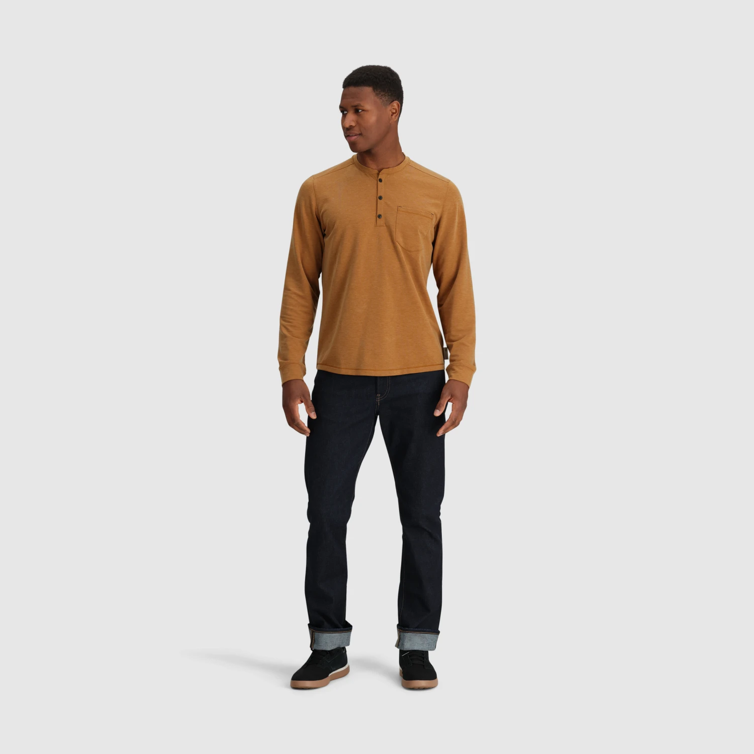 Outdoor Research Men's Aberdeen Long Sleeve Henley 8 Outdoor Research Men's Aberdeen Long Sleeve Henley - Image 6