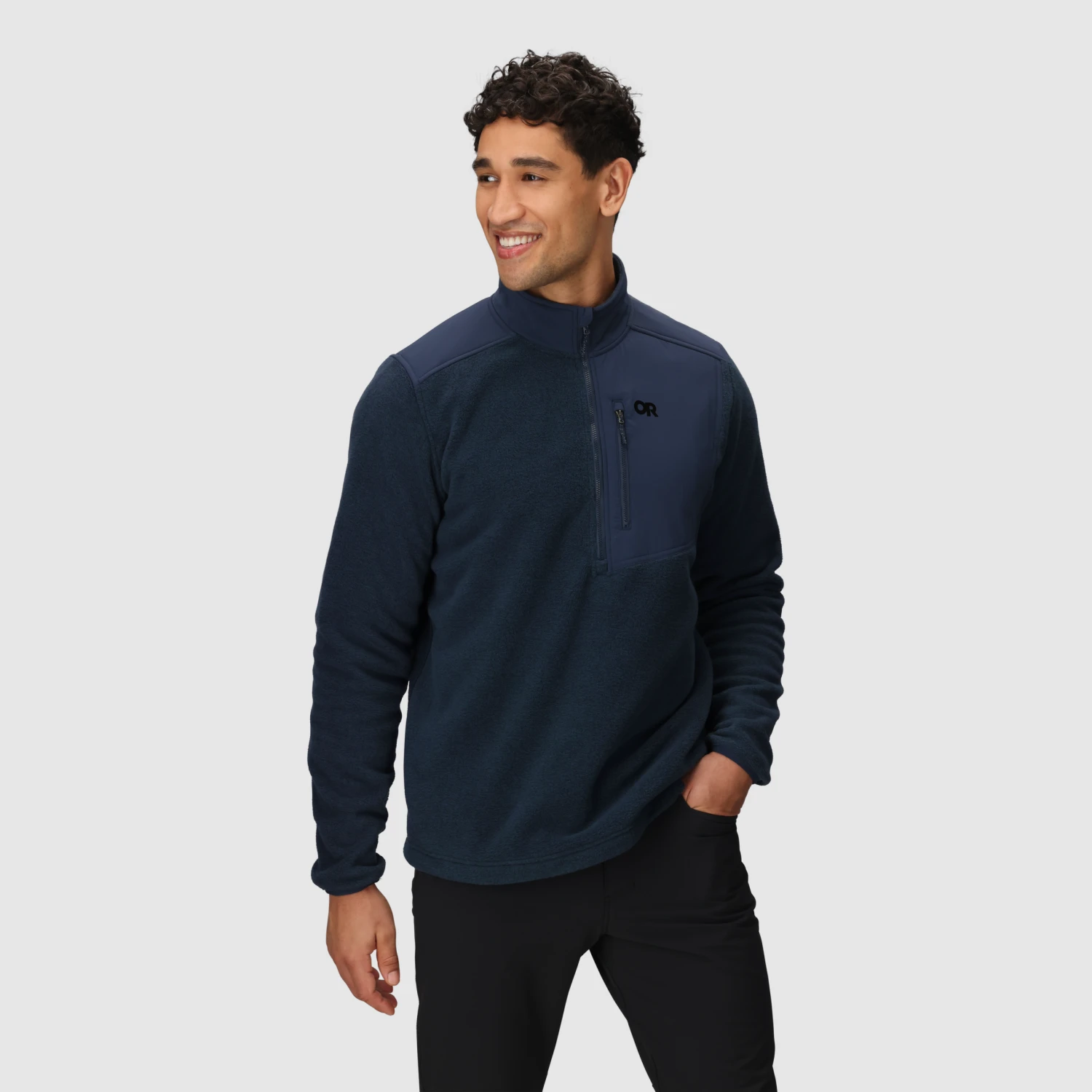 Outdoor Research Men's OR Polartec 200 Half Zip 9 Outdoor Research Men's OR Polartec 200 Half Zip - Image 7