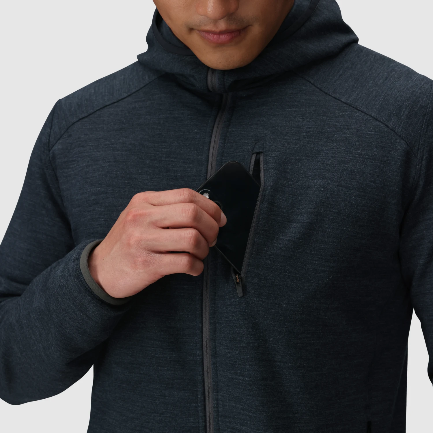 Outdoor Research Men's Crescent Fleece Full Zip Hoodie 9 Outdoor Research Men's Crescent Fleece Full Zip Hoodie - Image 7