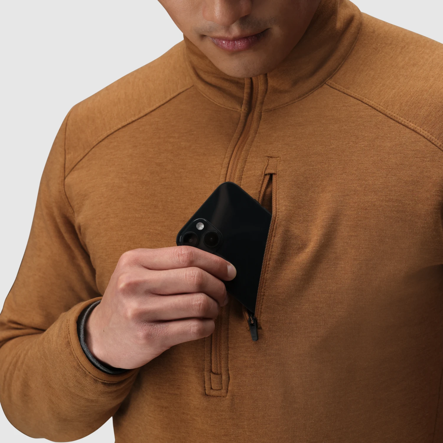 Outdoor Research Men's Crescent Fleece Half Zip 7 Outdoor Research Men's Crescent Fleece Half Zip - Image 5